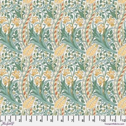 William Morris 'Mini Daffodil Sunshine' Bomuld
