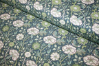William Morris 'Mini Pink & Rose Marine' Bomuld