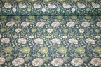 William Morris 'Mini Pink & Rose Marine' Bomuld