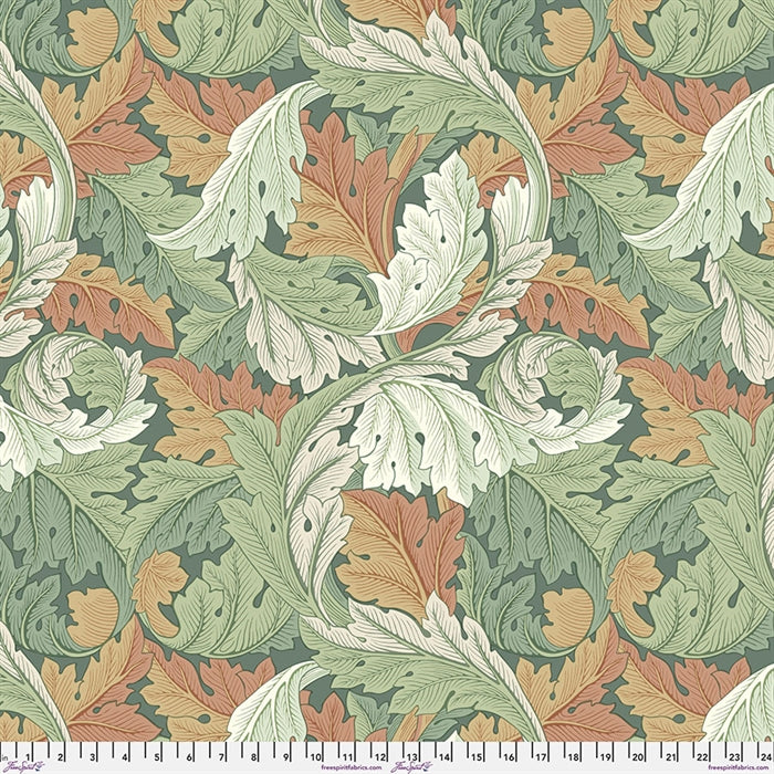 William Morris 'Large Acanthus Multi' Bomuld