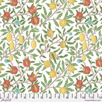 William Morris 'Fruit White' Bomuld
