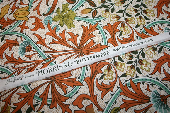 William Morris 'Woodland Weeds Multi' Bomuld