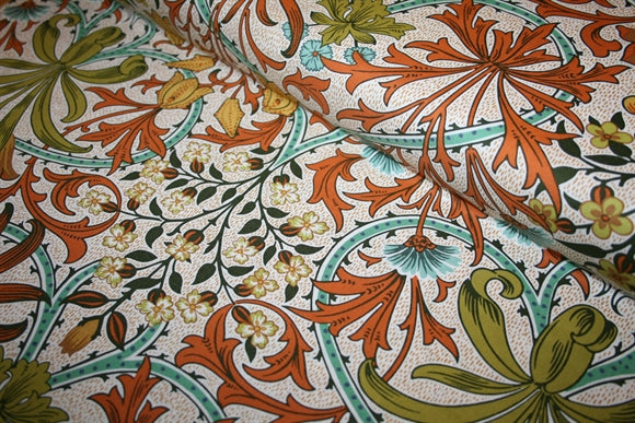 William Morris 'Woodland Weeds Multi' Bomuld