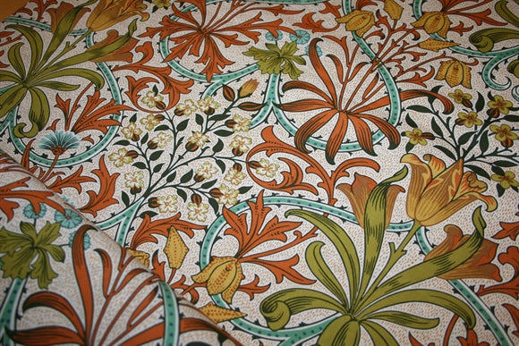 William Morris 'Woodland Weeds Multi' Bomuld