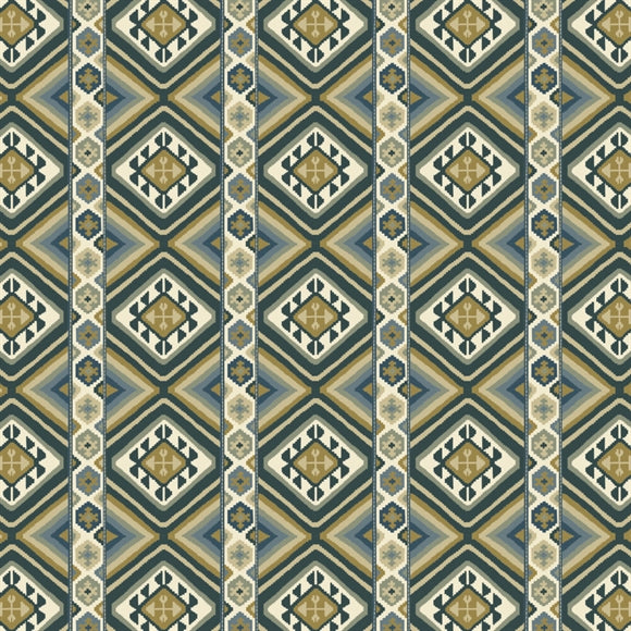 William Morris 'Dorothy’s Kilim Sunflower' Bomuld