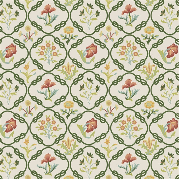 William Morris 'May’s Coverlet Twiningvine' Bomuld