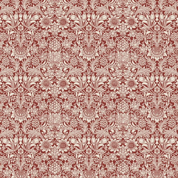 William Morris 'Sunflower Berry' Bomuld