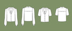 Patina - symønster til bluse (str. XS-7X) | Friday Pattern Company