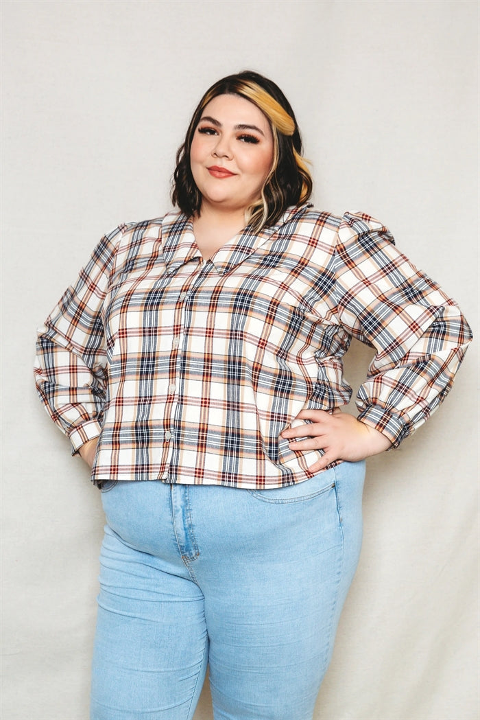 Patina - symønster til bluse (str. XS-7X) | Friday Pattern Company