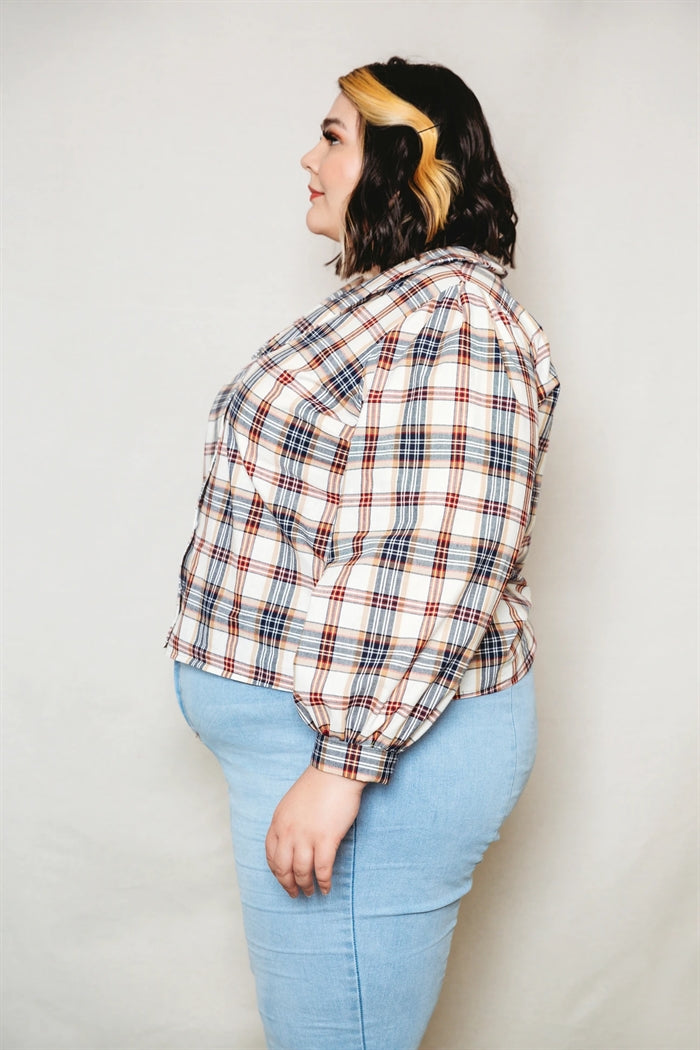 Patina - symønster til bluse (str. XS-7X) | Friday Pattern Company
