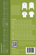 Patina - symønster til bluse (str. XS-7X) | Friday Pattern Company