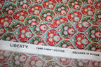 'Plume Hearts' Liberty Bomuld
