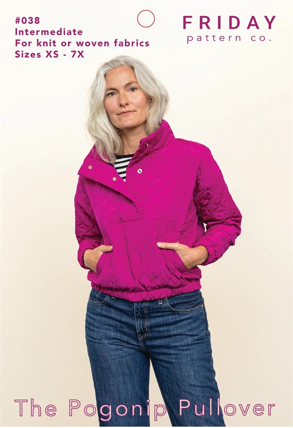 'Pogonip' pullover symønster