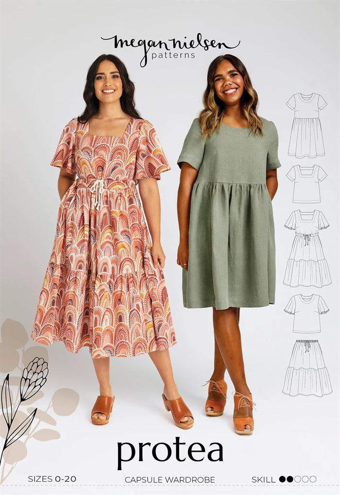 'Ray Ivy Green' Bomuld