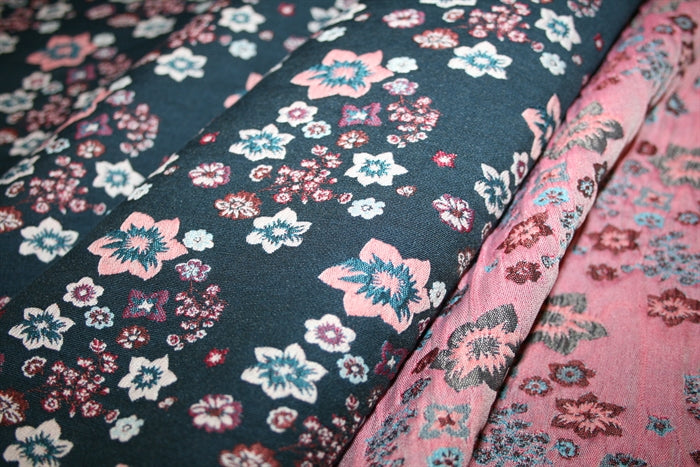 'Double Fiori' Jacquard