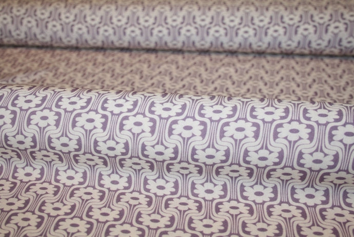 'Soft Retro Lilac' Viscose