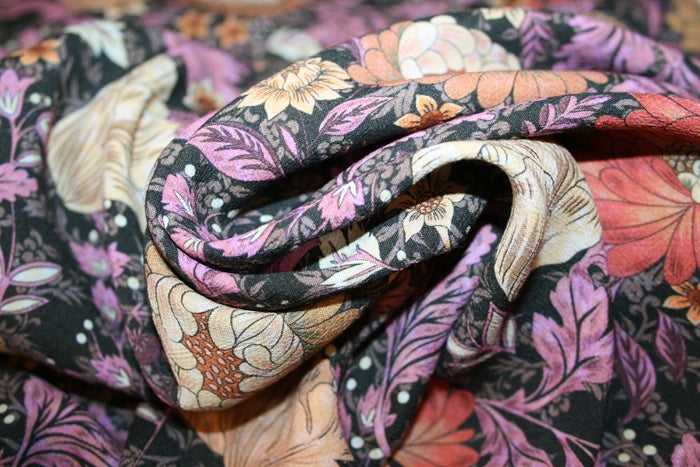 'Serina' Viscose Crepe