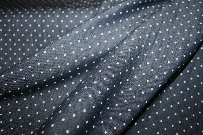 Dot Denim Blue