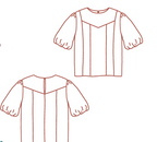 'Rosie' bluse symønster