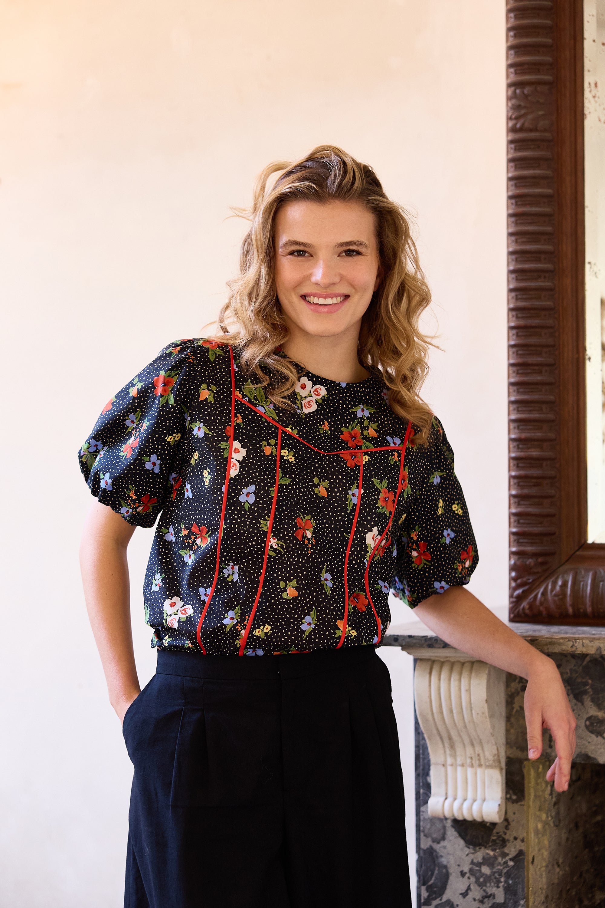 'Rosie' bluse symønster