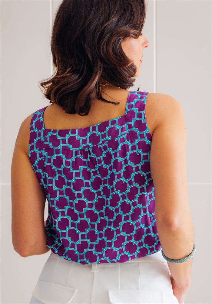 'Salto' top symønster