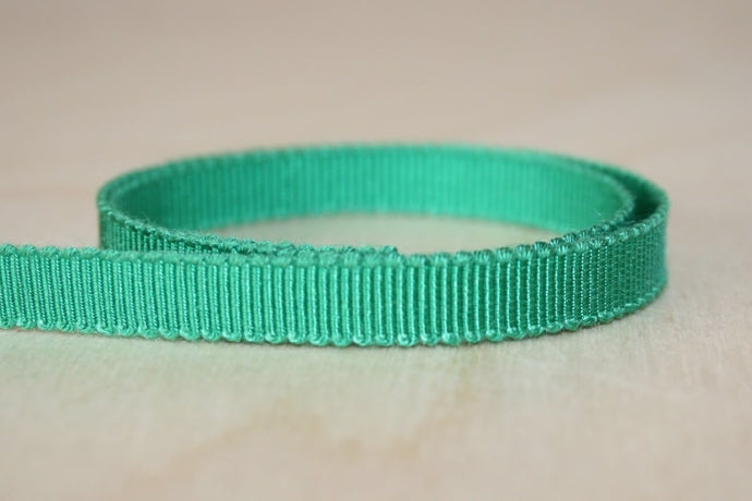 GRÆSGRØN grosgrain 7 mm.