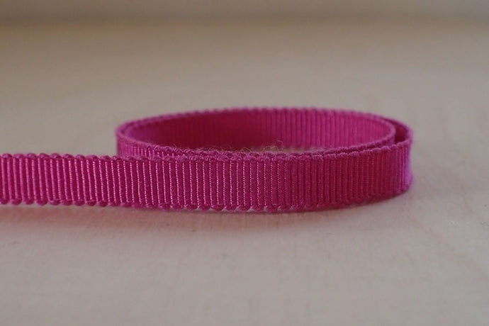 PINK grosgrain 7 mm.