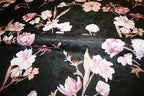 'Fiori Nero Jacquard' Silke