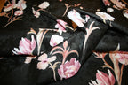 'Fiori Nero Jacquard' Silke
