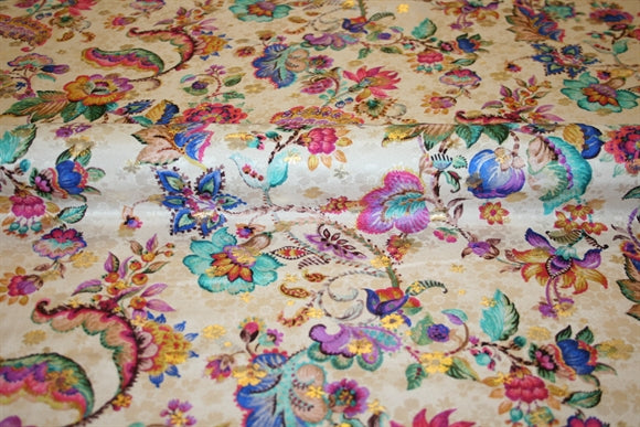 'Paisley Oro' Silke