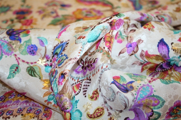 'Paisley Oro' Silke