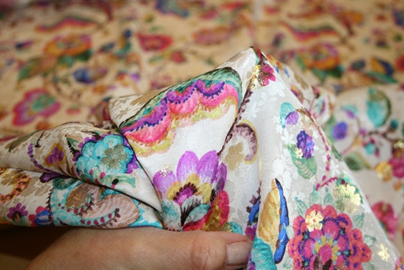'Paisley Oro' Silke
