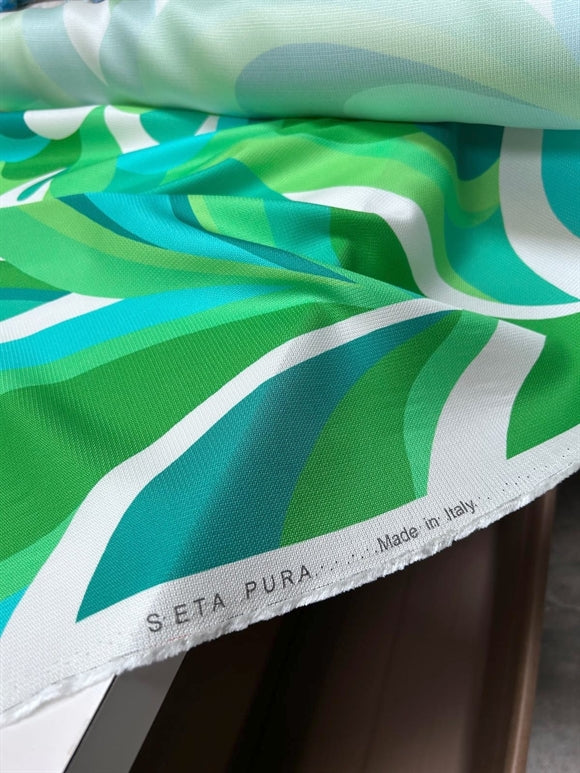 'Seta Verde Milano' Silke