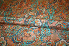 'Tesoro Turchese Paisley' Silke