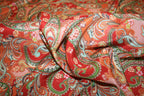 'Paisley Rosso' Silke