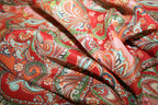 'Paisley Rosso' Silke