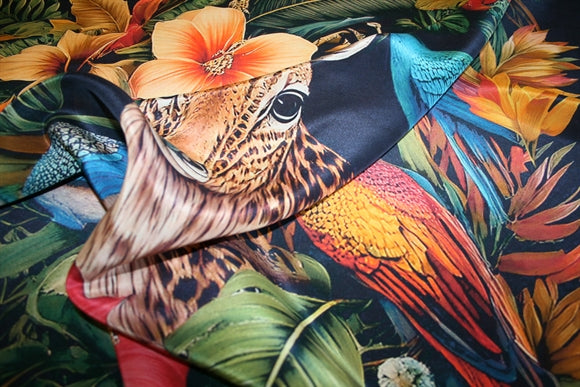 'Scarf Tropical' Silke*