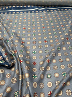 'Scarf LV Blu' Silke (2. sortering)*