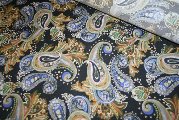 'Paisley Etro' Silke og Viscose
