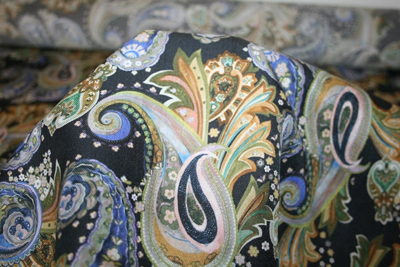 'Paisley Etro' Silke og Viscose