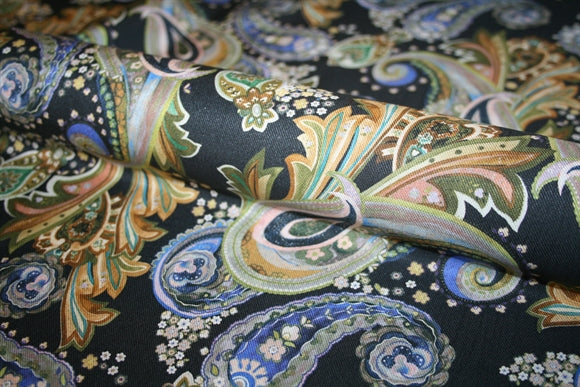 'Paisley Etro' Silke og Viscose