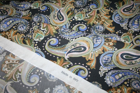 'Paisley Etro' Silke og Viscose