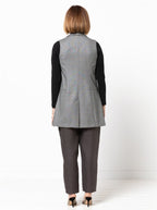 'Andrea' vest symønster (L)