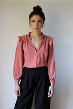 'Noelie' bluse symønster
