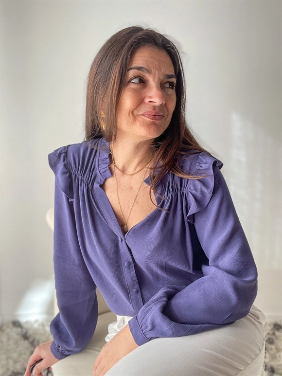 'Noelie' bluse symønster