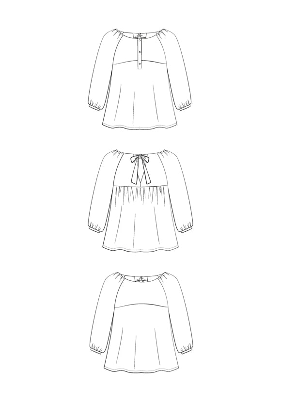 'Hespéride' bluse symønster