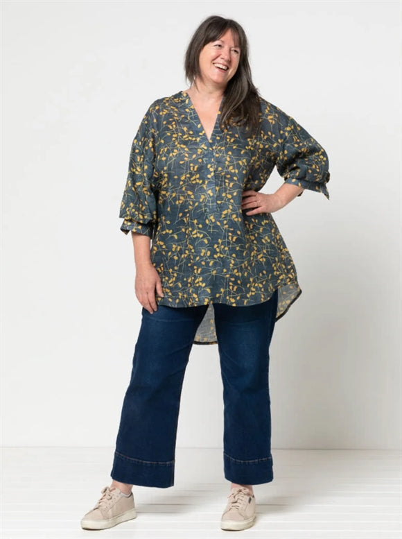 'Kent Tunic (L)' bluse symønster