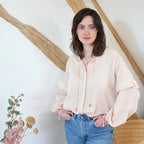 'Blondinette' bluse symønster