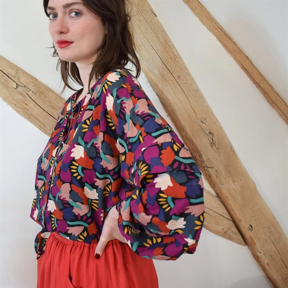'Blondinette' bluse symønster