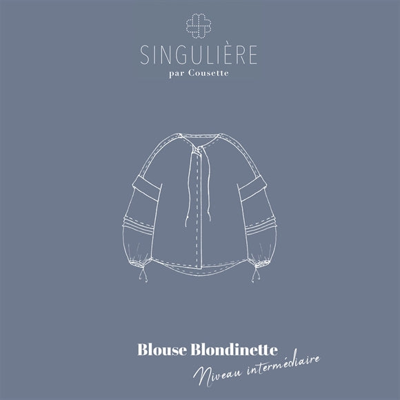 'Blondinette' bluse symønster